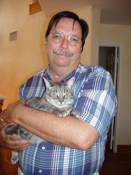 2007 with Zac the Cat