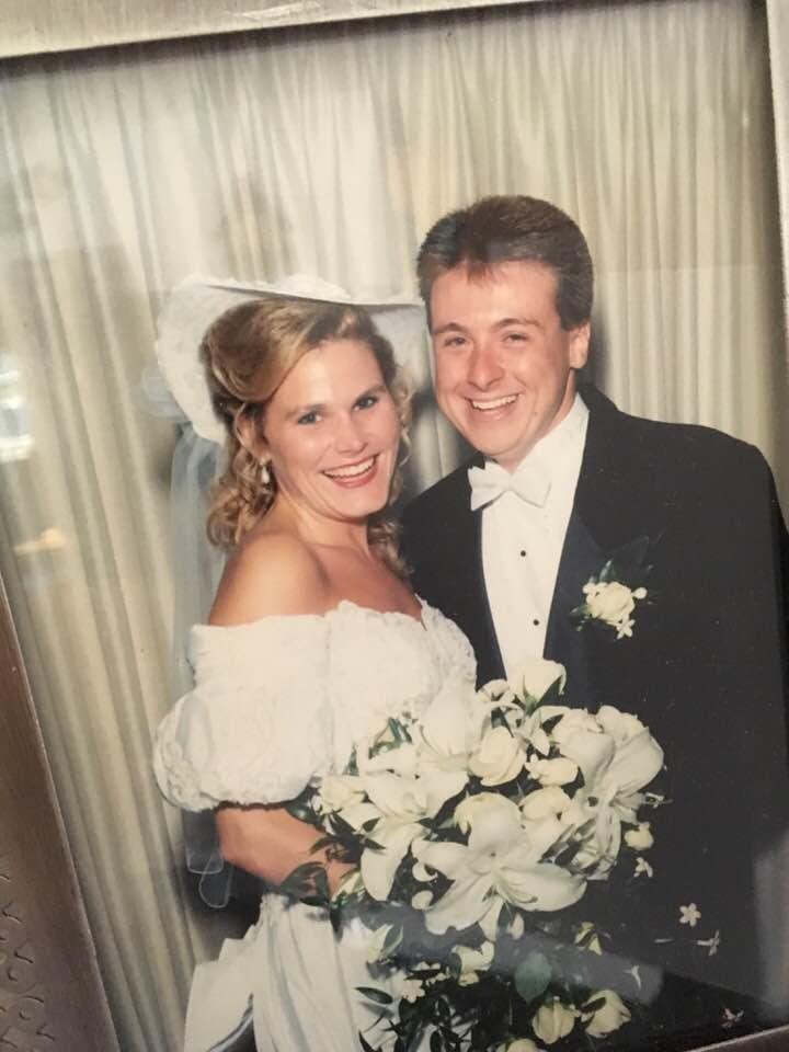 Happy Anniversary to a very happy couple. You guys Still look the same 23 years later. Love you.