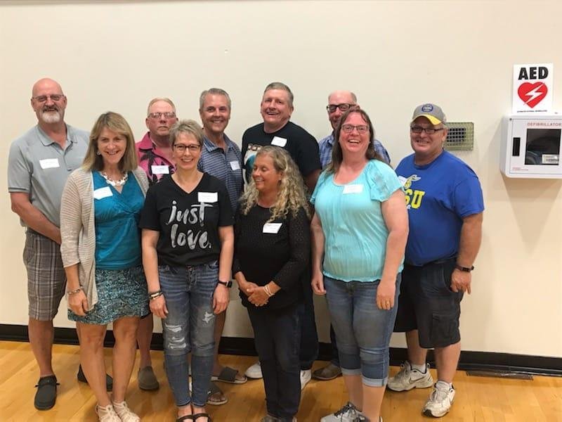 DHS class of '82 reunion at alumni banquet in White.