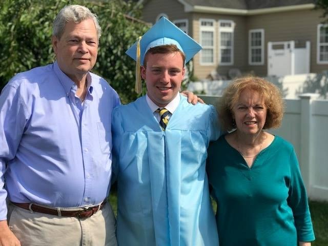 Our oldest grandson graduated High School with Honors. He is going to attend Maine Maritime Academy this Fall.