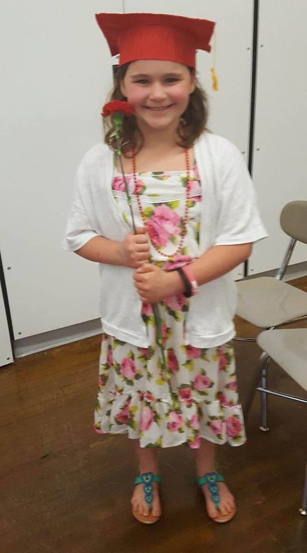 Cardinal High School Class of 2025. Fourth grade graduation!