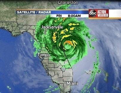 Still light rain here and windy. No damages in my area. I am concerned for people on east coast. A lot of rain and low lying areas.
