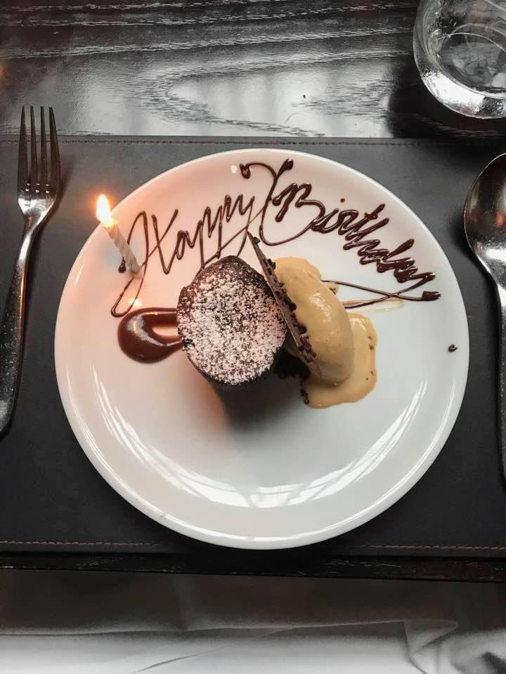 Happy Birthday dinner with ALLIE