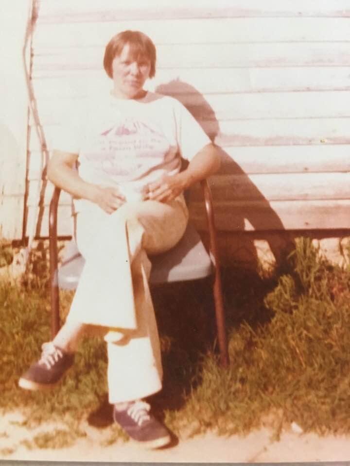 Mom in 1978.