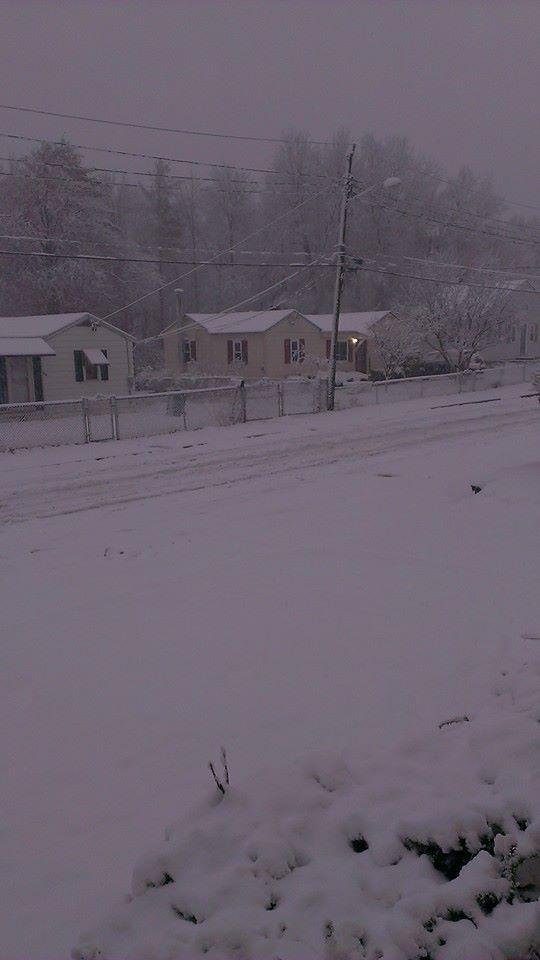 Today's snow too early