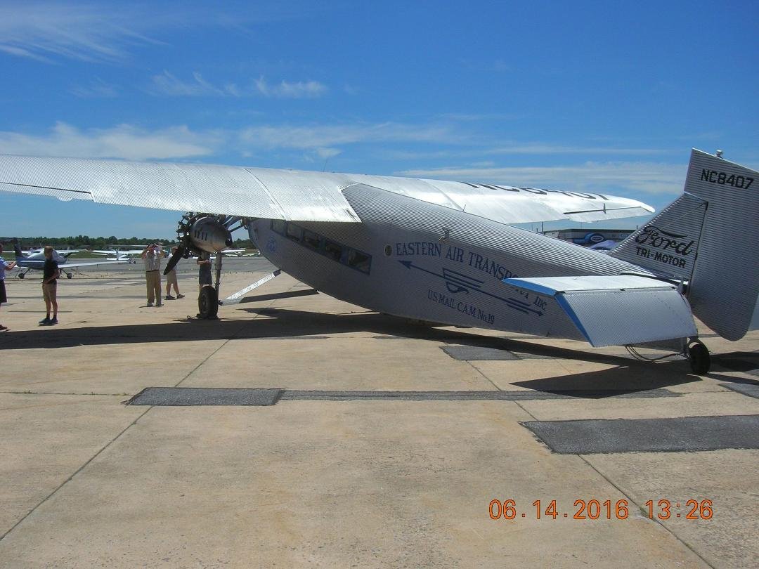 L   JACK GRAY's album, My ride on the Ford Tri-Motor in June 2016... 