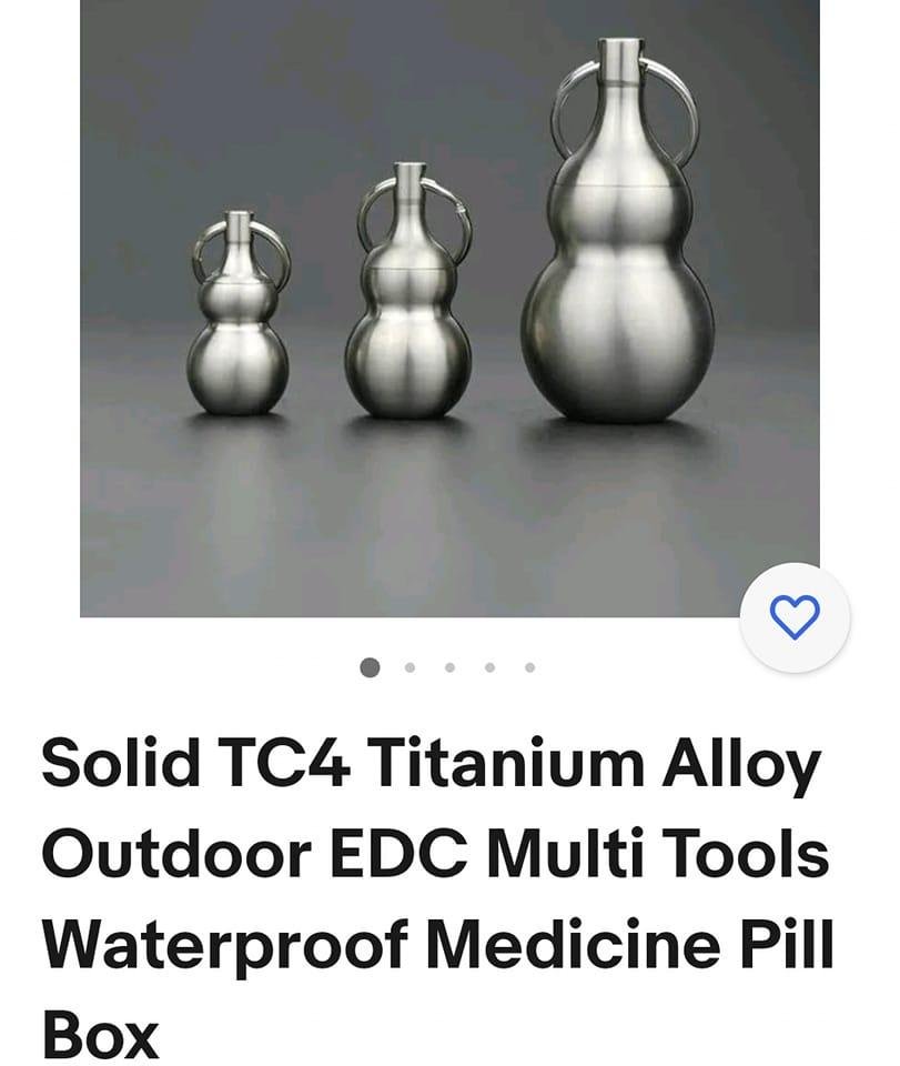 Leave it to the Chinese to invent the combination pill box/butt plug