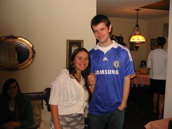My nephew Stephen and his new fiance