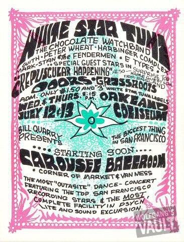 Here in 1967 Mark Stan & the Fendermen playing with (THE DOORS with Jim Morrison) (and THE GRASSROOTS) also not mentioned was the gollywogs (Creedence Clearwater) John Fogerty.At the Oakland Coliseum. Enjoy