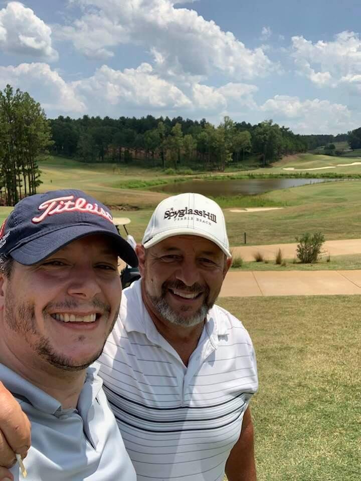 Great weekend with my son Chris