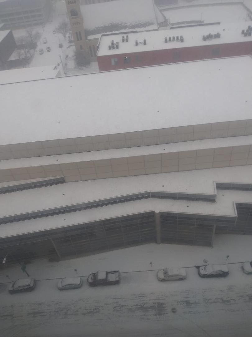 We got snow, who wants it, I will share!!