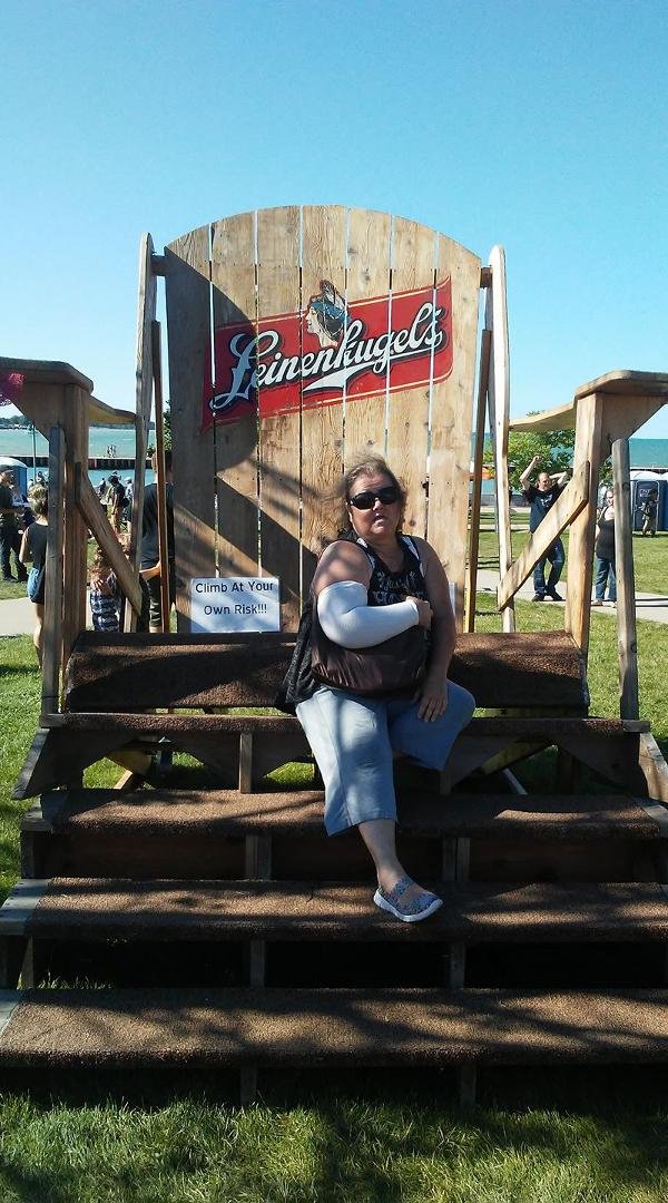 Went taste of wisconsin it was fun and sunny