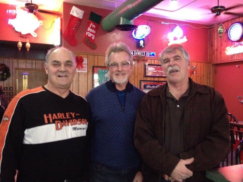 Eddie's Birthday - Ed, me and Jim