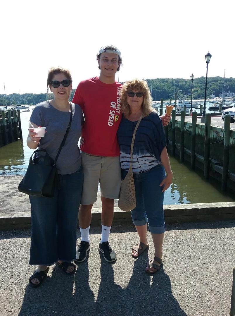 Special day with my niece Beth and son Dutch.