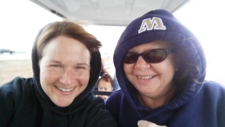 Me and my bestie at Lake Pleasant