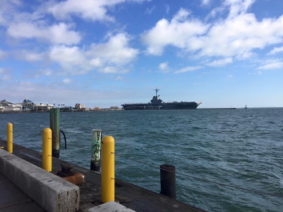 Corpus Christi, Texas
Thursday February 18, 2016
U.S.S. Lexington