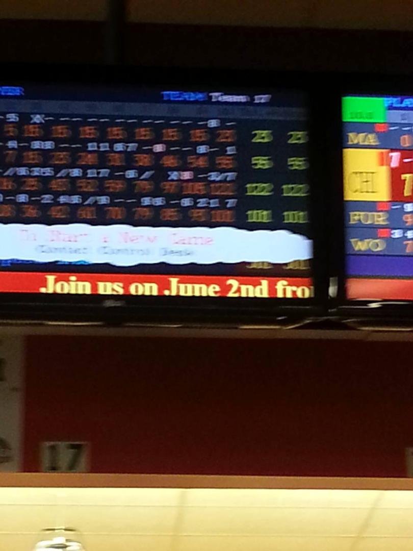 Mom won second by twenty and greg said he would win by forty haha lol