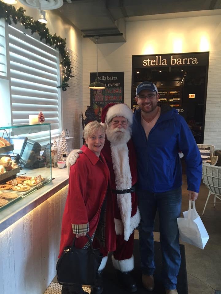 Santa with Julie & Jordan