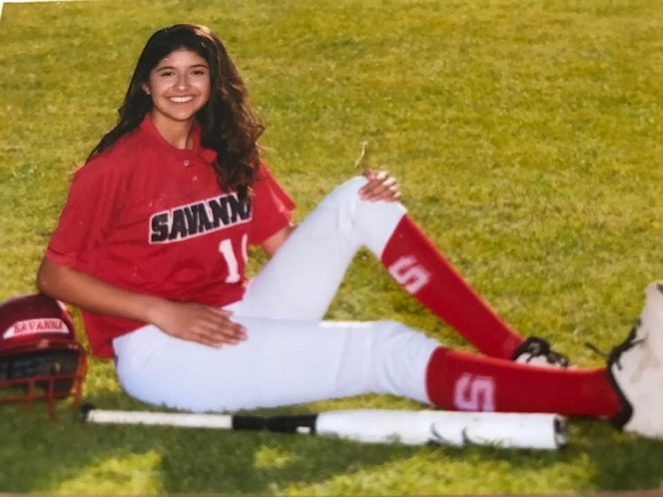 My beautiful granddaughter Daphney. She pitches for Savanna High school. So proud of her. Love her. ❤❤❤