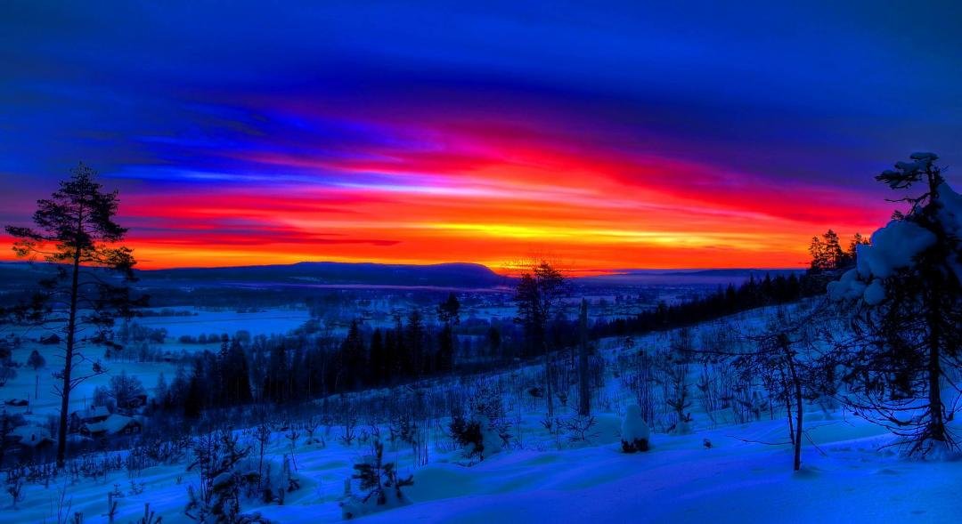 Sunset at Buffalo