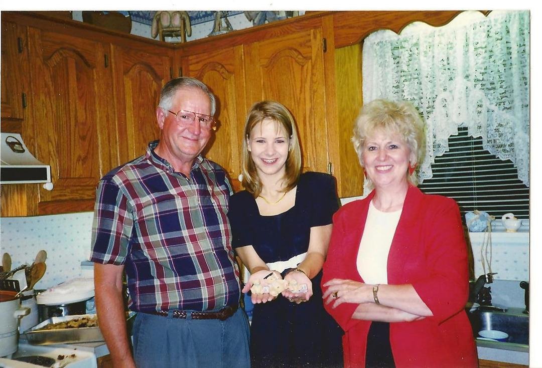 Found this while going through some old pictures. Brought back a lot of fond memories of you and and your Grandparents. We still miss them very much.