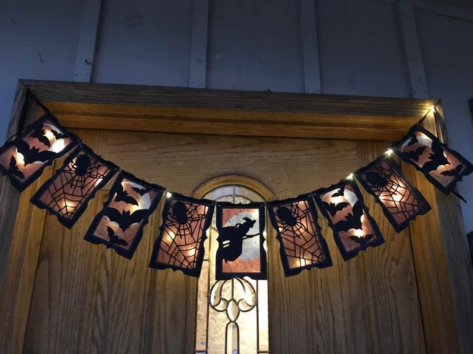 Garland turned on!