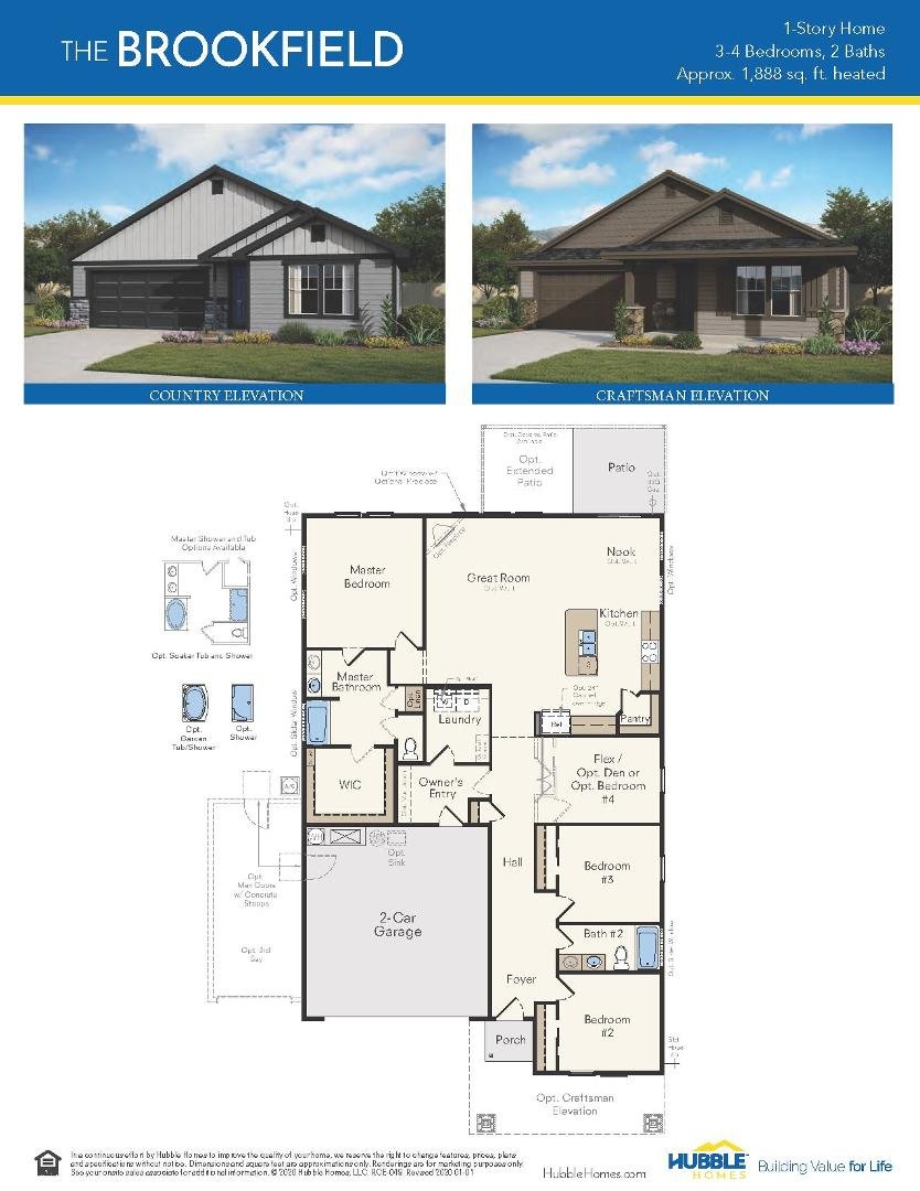Building a new house in Boise. Here is the house plan.