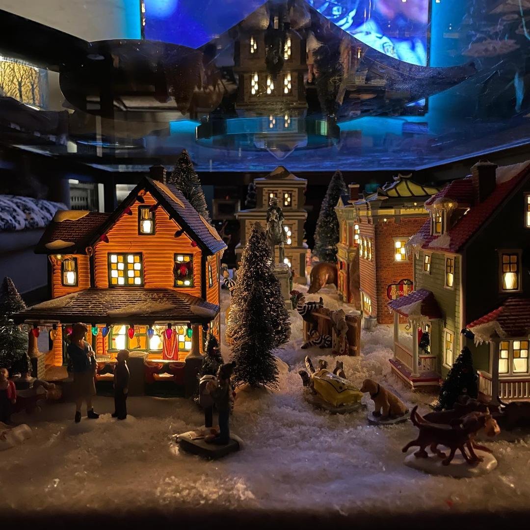 The Buffalo Bills won, so our Christmas Village lives to see another week. For the record, the Bills have won every game since we put the village up. If this makes no sense to you, then you’re not a professional sports fa