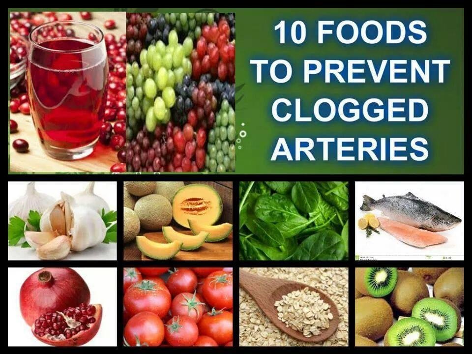 Good healthy foods for your heart.