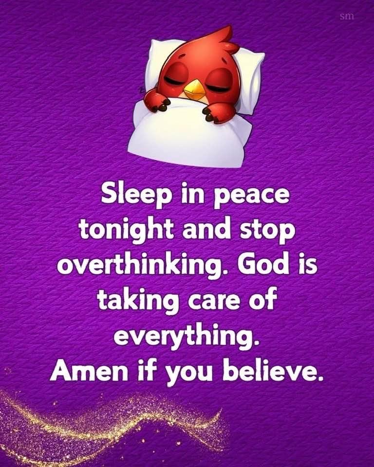 May we all sleep 🛌 in peace tonight…