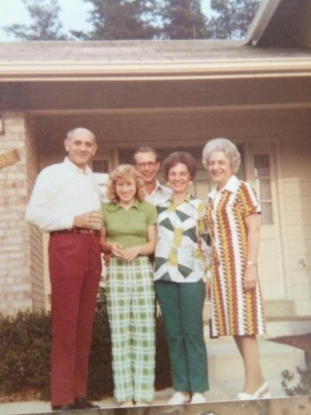 And one for the Stephan side.  For the twins who didn't really know the, Uncle Cappy, Yvonne, Uncle Derral, Aunt Delores and Aunt Kay.  Yvonne Dymerski Kerry Pohl Tom Thrush Frances Meyer Crosby Michael Meyer Sandra L. Spea