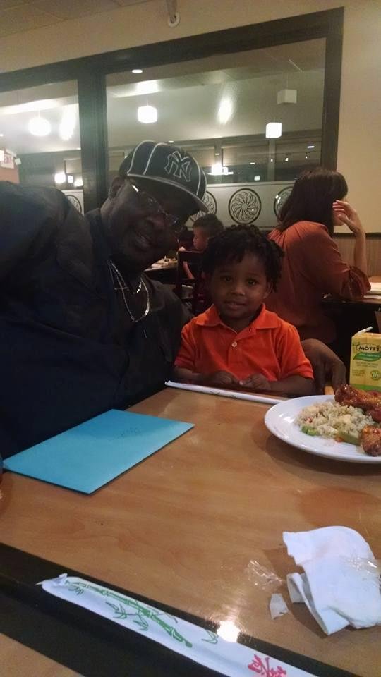 My grandson sumo