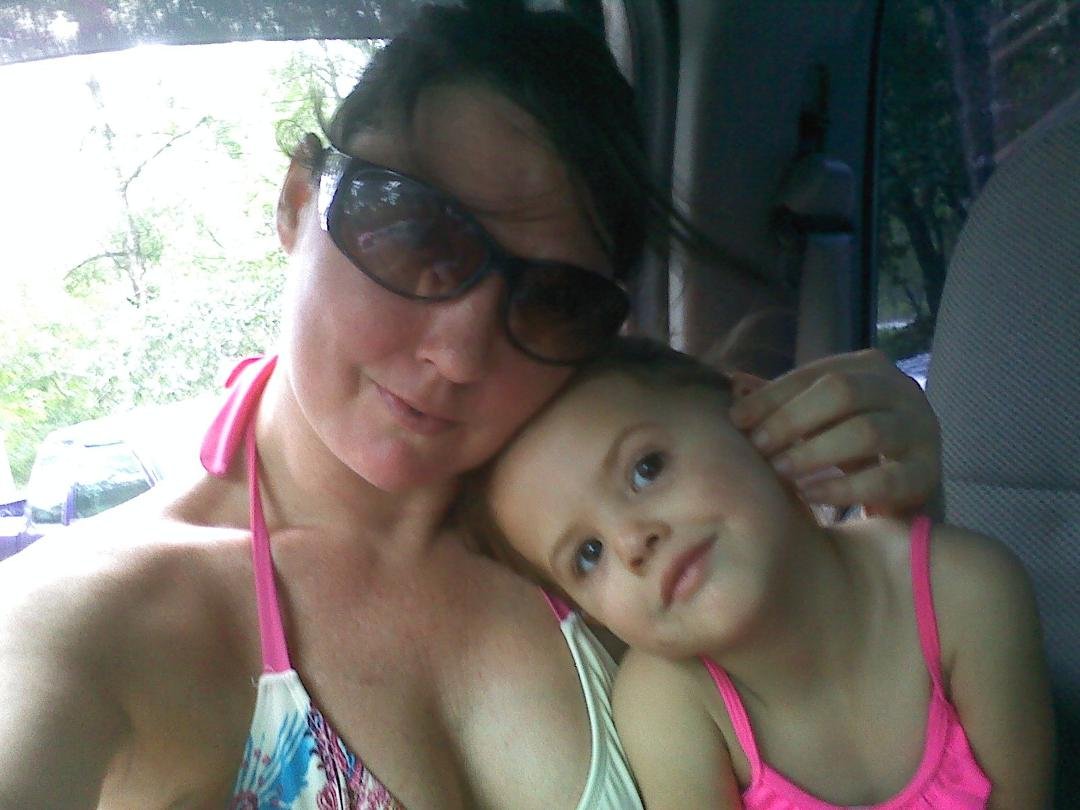 Me and my neice Amia, going swimming!!!