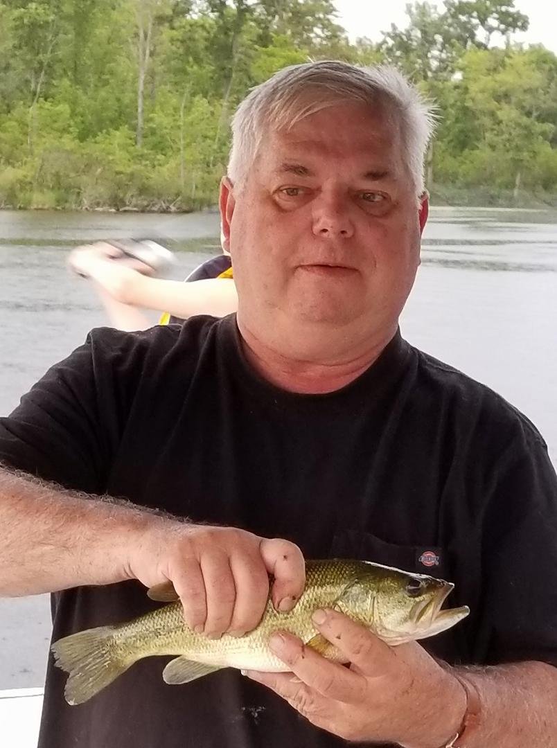 RON caught a fish last week. Lol