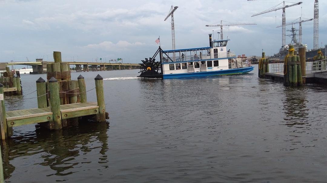 We took the ferry to Latino Fest.