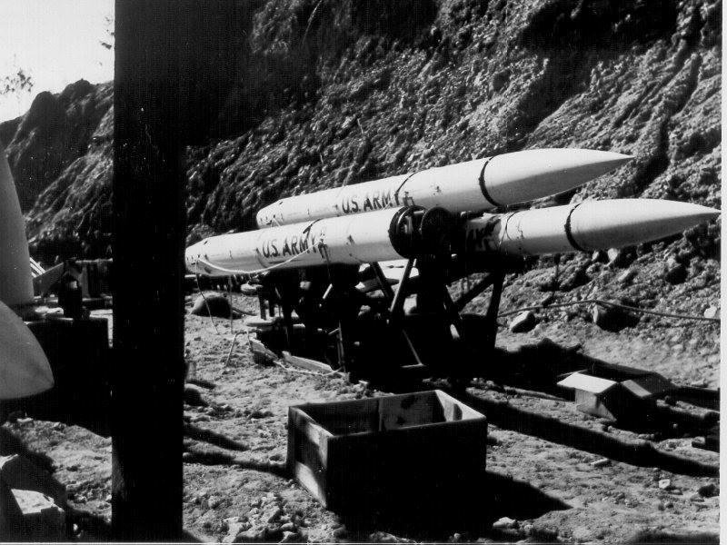 HAWK Missiles waiting to be tested:
