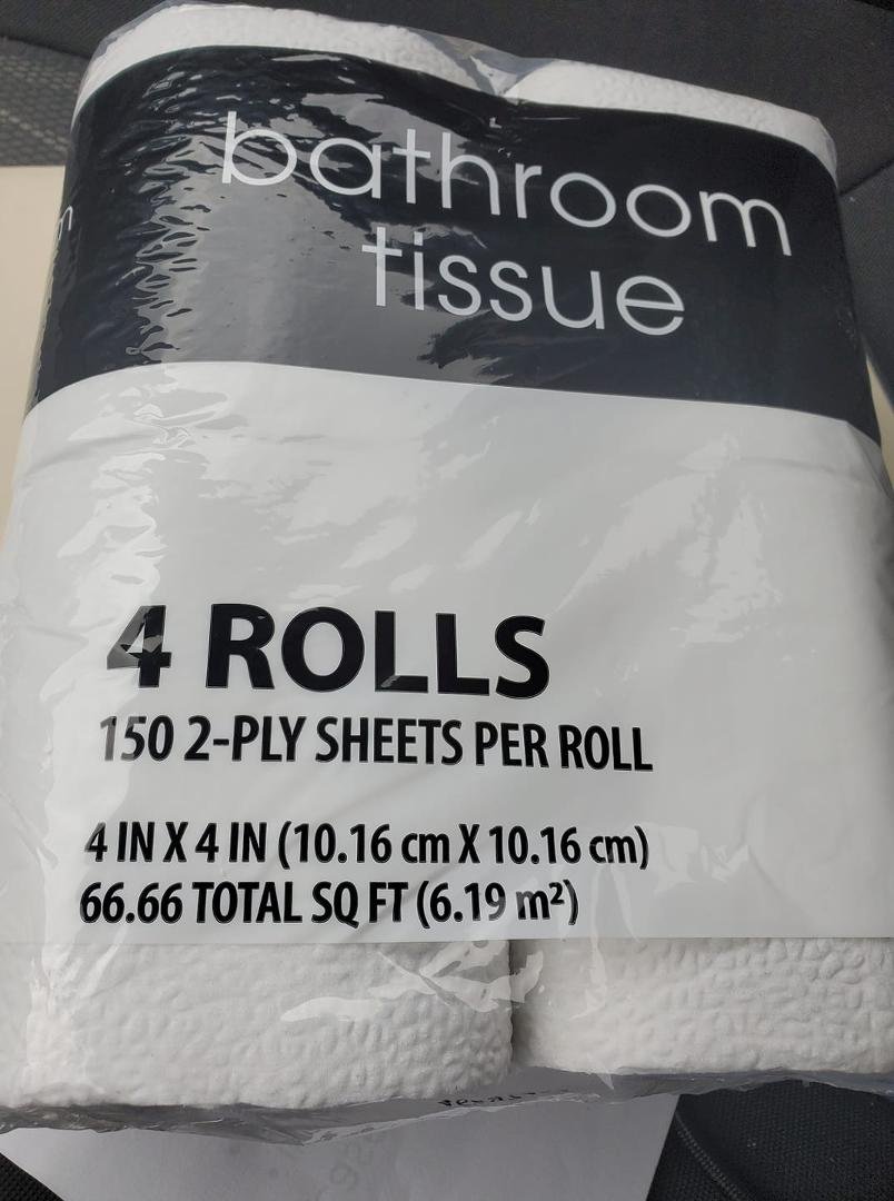 Toilet paper so cheap, there's not even an off brand name.