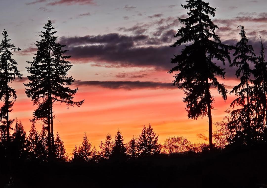 Another beautiful sunset in Glenmore.
