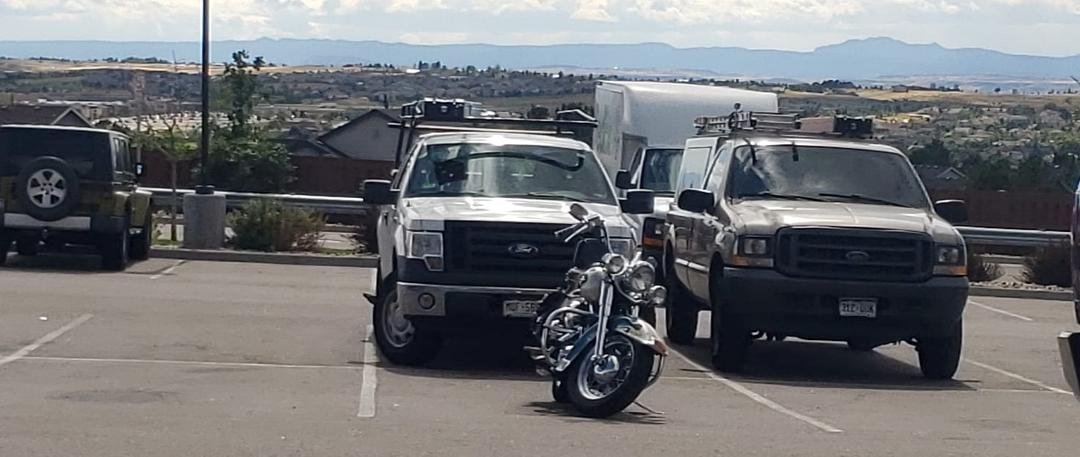 I may have gotten high today...lmao! I was following this truck on the way home while, riding the Harley and, HE was having a SERIOUS PUFF, PUFF!! Now, I'm at Jersey Mike's...lol.
