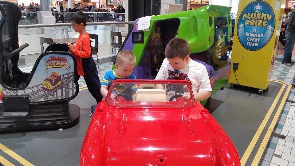 Talk about distracted drivers!