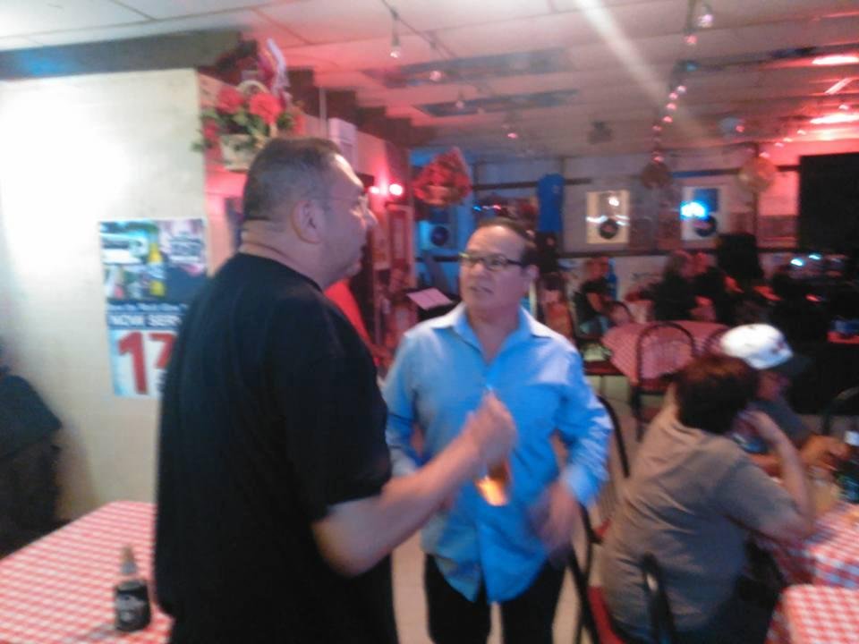 George and Peter @ Rosa's Cantina....😎