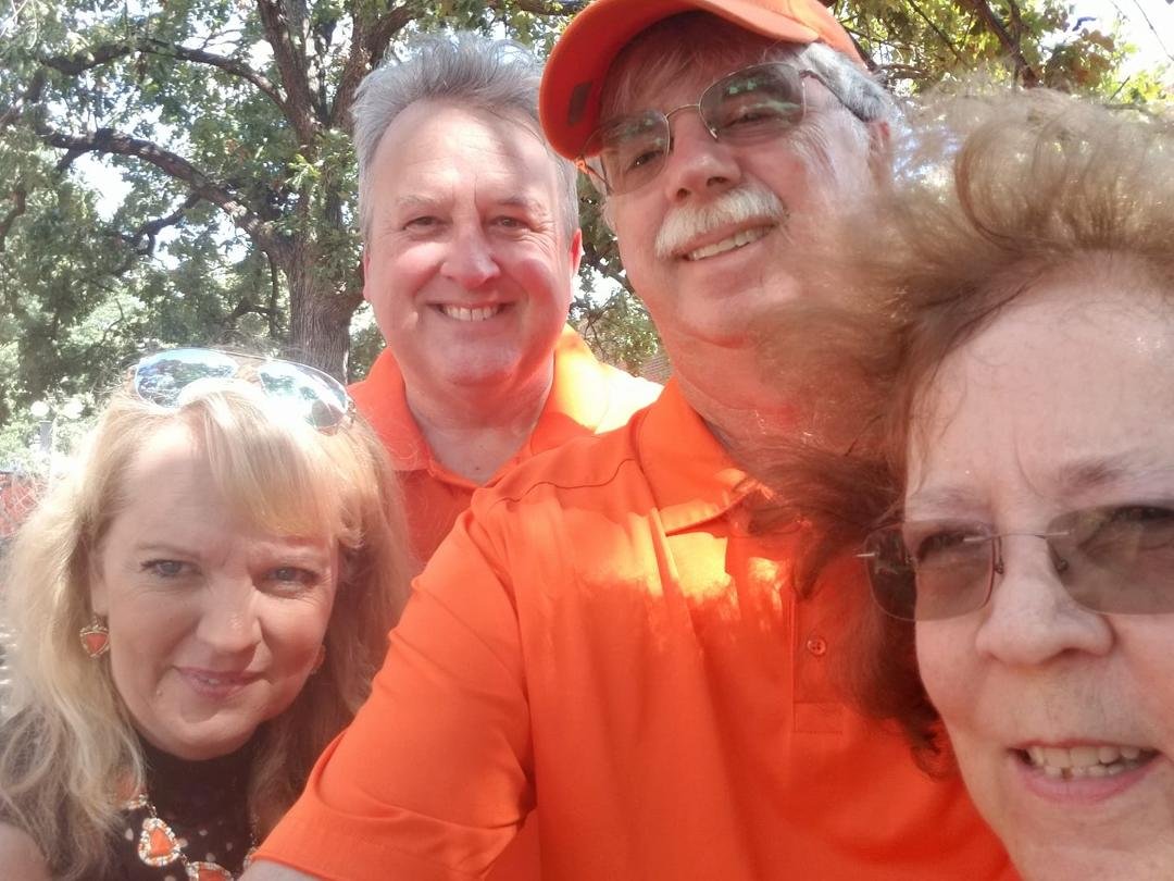 At the OSU TCU game! Go Cowboys!