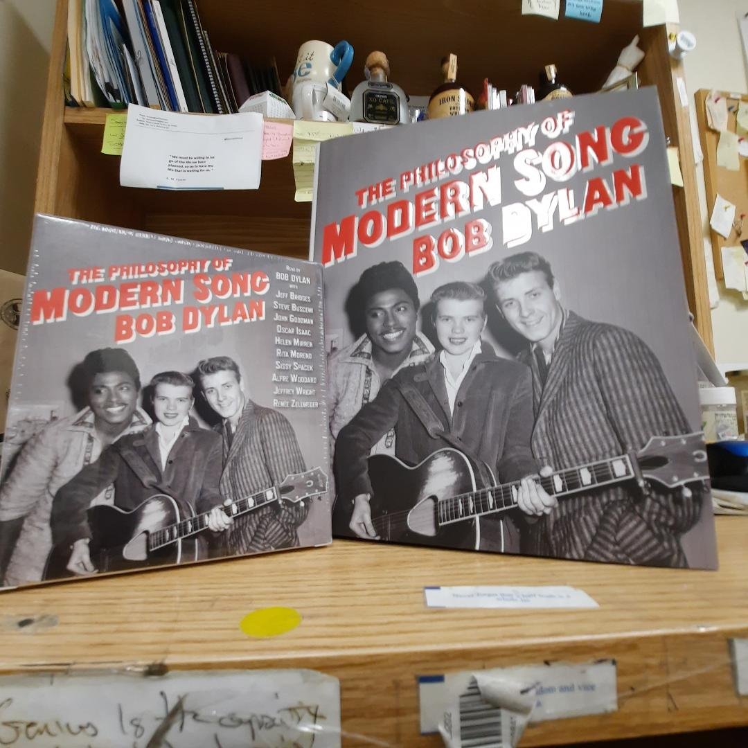 Been philosophizing about this for decades....go figure, Dylan messages to us his thoughts...the dude who virtually created the modern song book. Should be a wonderful ride.