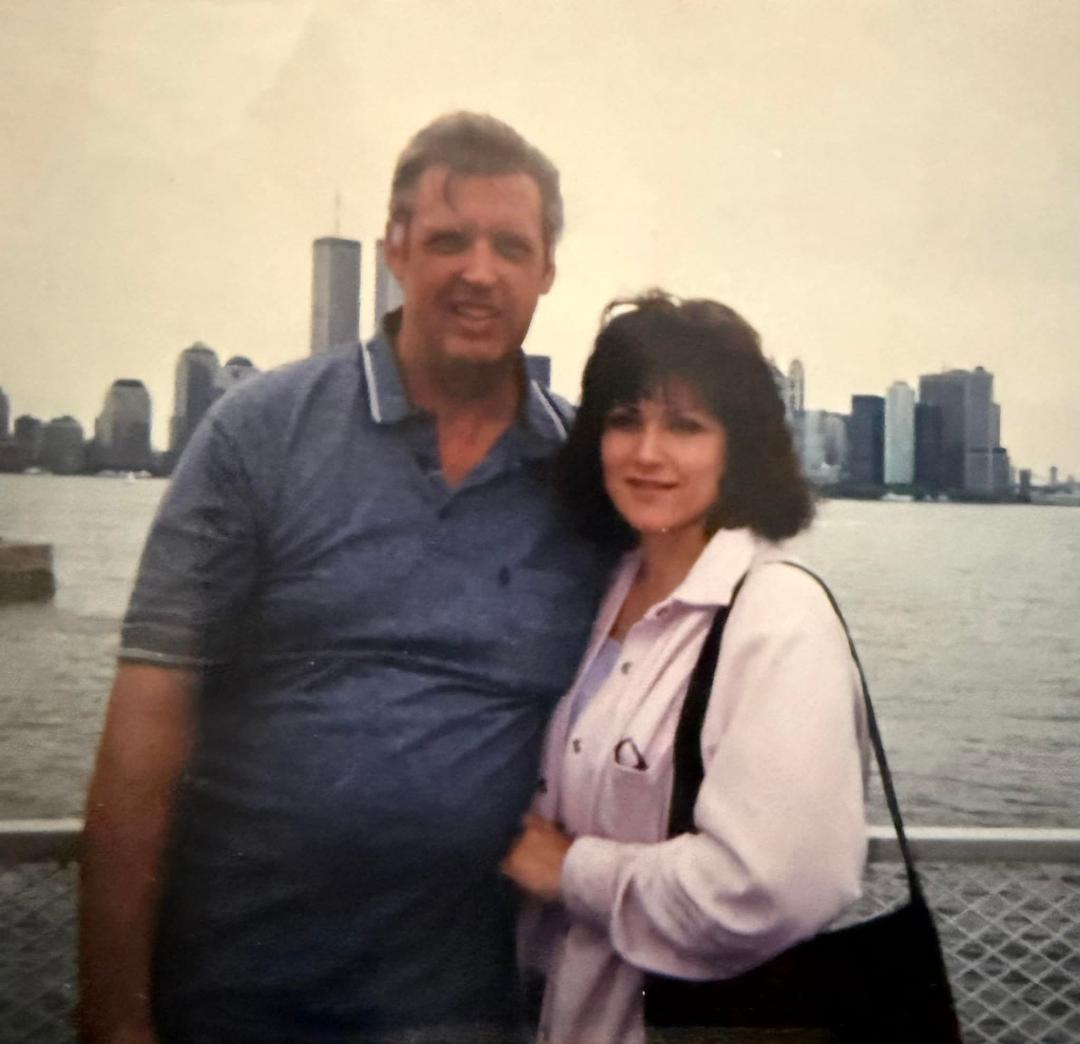 Came across this photo of Sally and I before we were married. At the time nobody could have imagined the horror that would happen a year later to the twin towers. I will always regret never visiting the towers but will nev