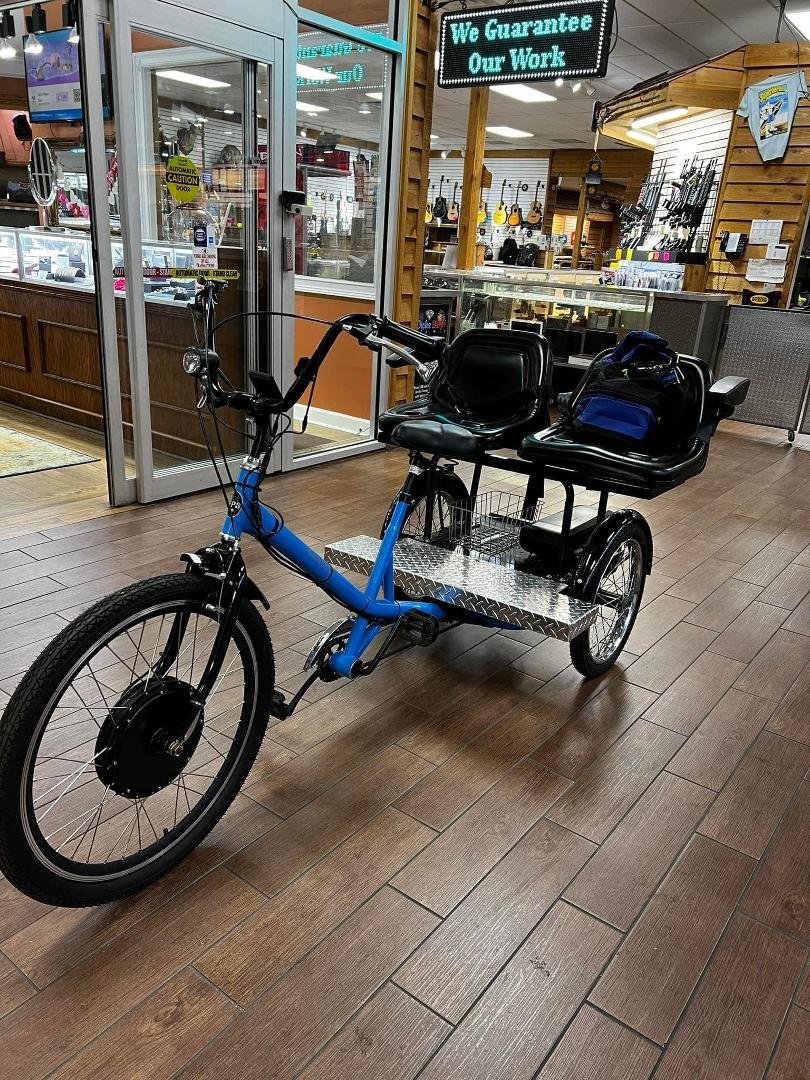Need a place to store a custom-made tricycle near the Barc Parc South in Myrtle Beach or Barc Parc north or a bike path. I have a cover so it could be stored on a bike rack outside. I will give you use of the tricycle as we