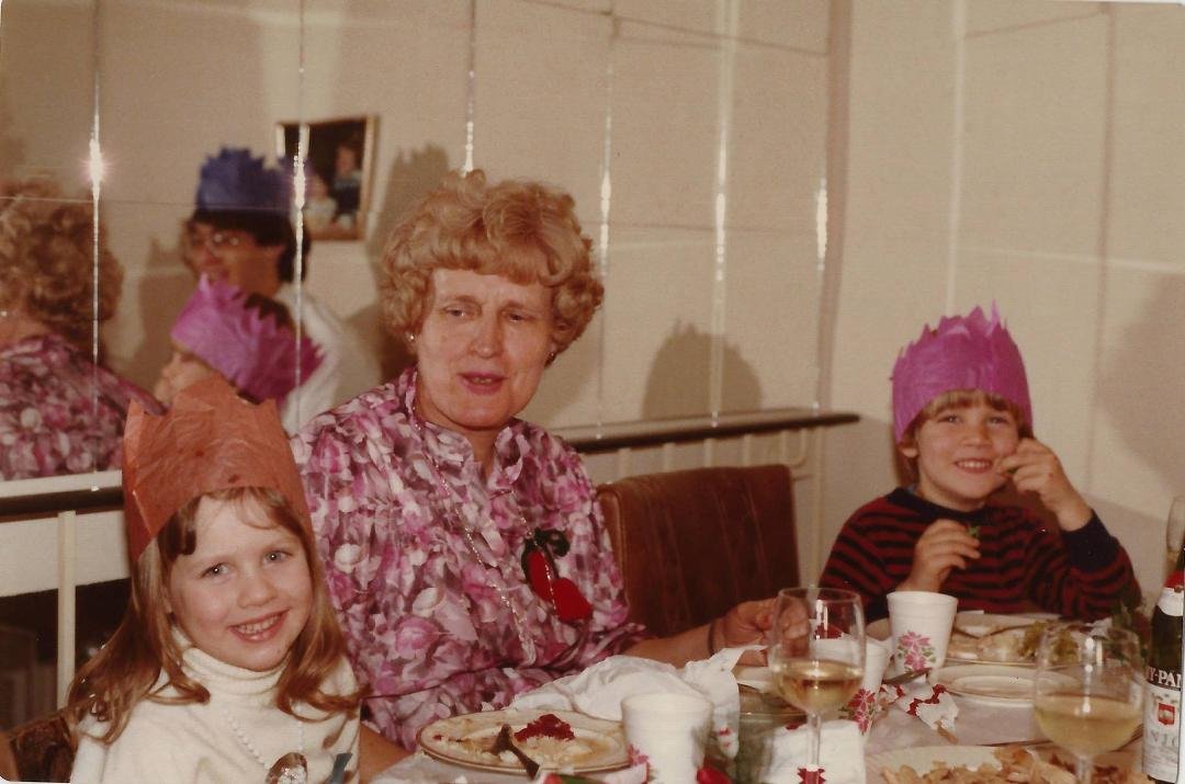 Thanks to everyone for their beautiful and thoughtful posts. It is getting late and I am now off to see the Wizard! Just a picture of my mom and two great kids in the many happy times of my life!