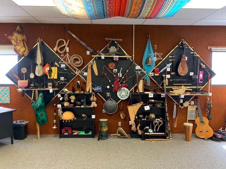 I LOVE my new classroom; lots of wall space for my Off the Wall Instrument boards and floor space to get the kids moving. The faculty is great...supportive and excited to have music in their school.