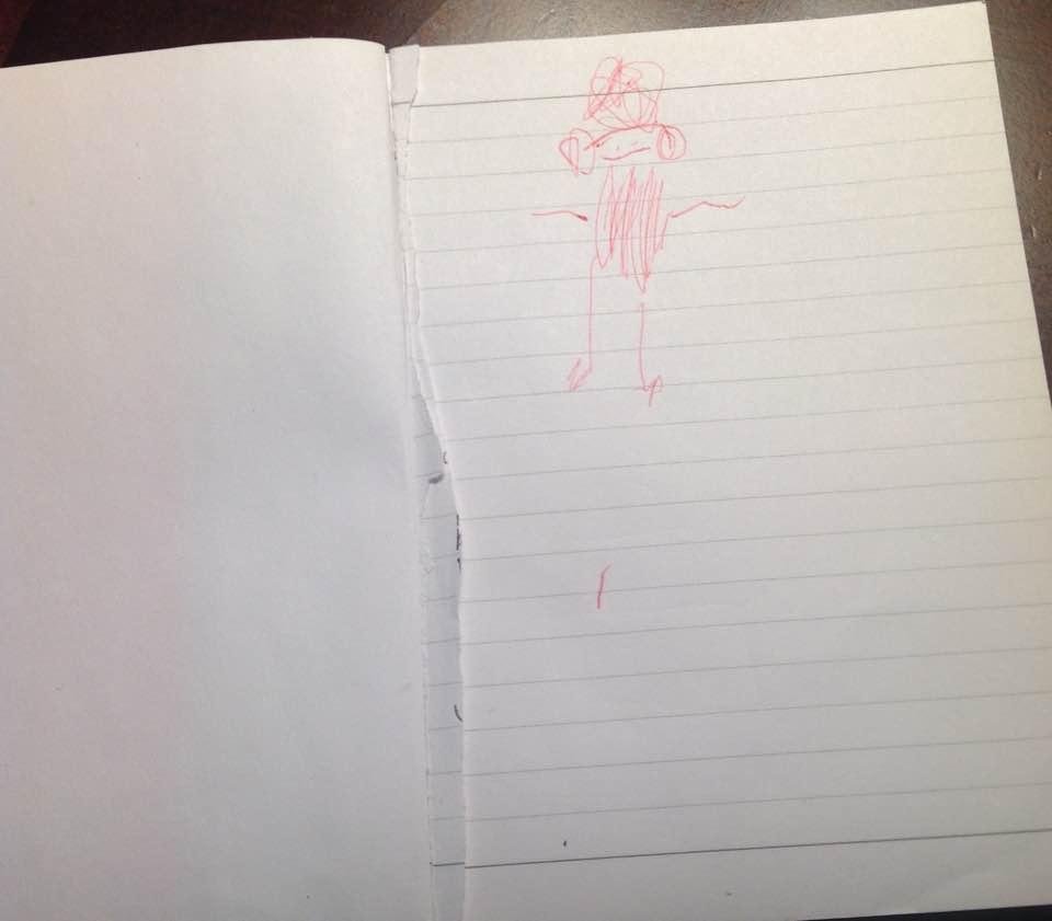 Elizabeth's self portrait .