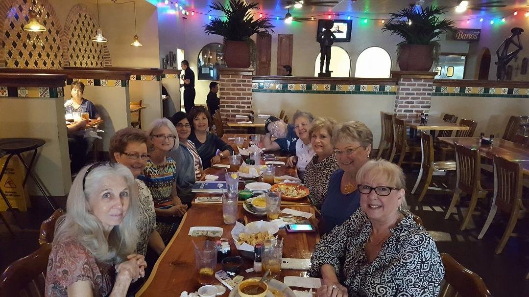 1967 classmates of Dickinson High meeting at La Brisa Restaurant to plan for our 50th high school reunion in 2017. Great to see all who came.