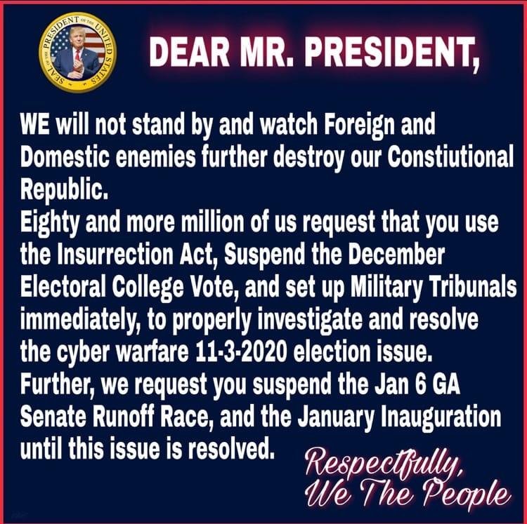 Time to use The Insurrection Act...